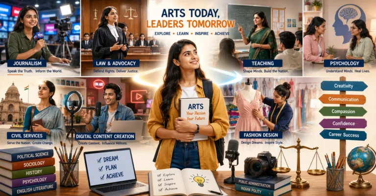 arts vale students ke liye career