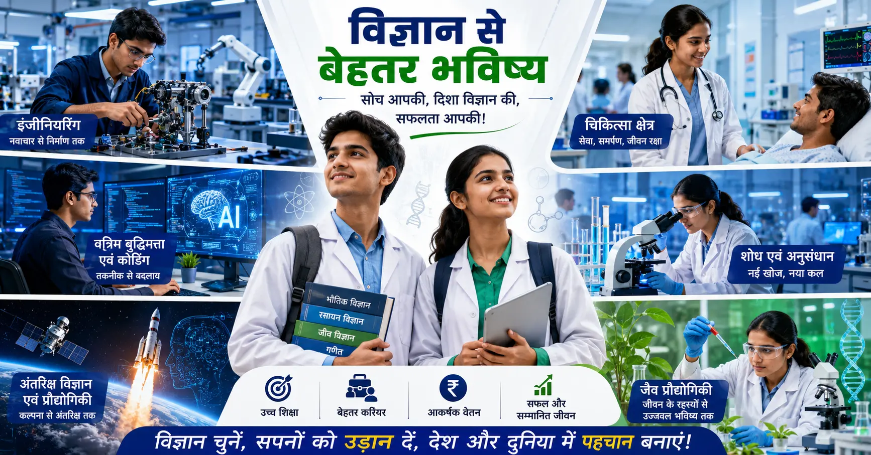 science students ke liye best career